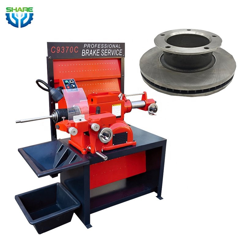 Automation Disc Skimming Machine on Car Brake Disc and Drum Lathe Machine